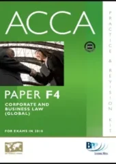 ACCA Paper F4 PDF Free Download