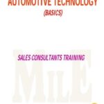 Automotive Technology(Basics): Sales Consultants Training