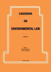 Case Book on Environmental Law PDF Free Download