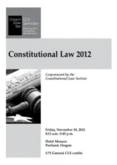 Constitutional Law 2012 PDF Free Download
