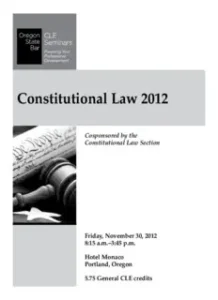 Constitutional Law 2012