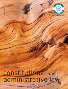 Constitutional and Administrative Law 5th Edition (Foundation Studies in Law Series)