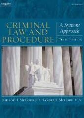 Criminal Law and Procedure for the Paralegal PDF Free Download