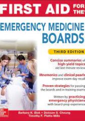 First Aid for the Emergency Medicine Board PDF Free Download