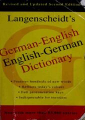 German-English, English-German Dictionary PDF Free Download