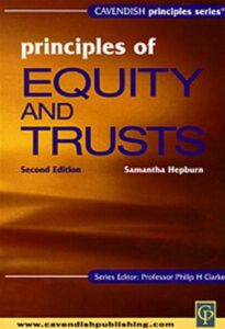 Principles of Equity and Trusts Law 2nd edition