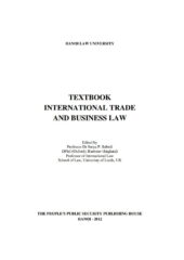 Textbook International Trade and Business Law PDF Free Download