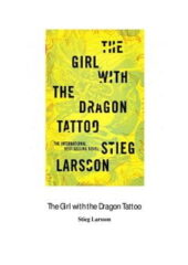 The Girl with the Dragon Tattoo PDF Free Download
