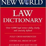Webster’s New World Law Dictionary