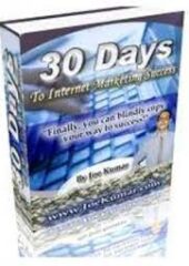 30 Days To Internet Marketing Success – Volume 1 PDF Free Download