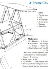 A Frame Chicken Coop Plans PDF Free Download