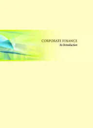 Corporate Finance An Introduction