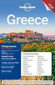 Lonely Planet Greece Peloponnese