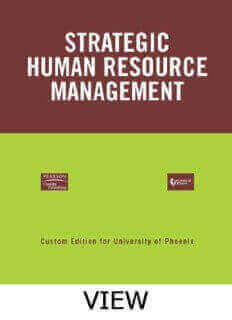 Strategic Human Resource Management PDF Download - PDF Rat