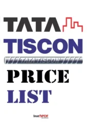 Tata Tiscon Price List 2023 PDF Free Download