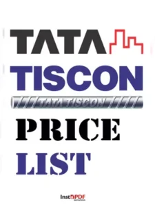 Tata Tiscon Price List 2023