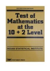 Test of Mathematics at the 10 + 2 Level (16th Edition) PDF Free Download