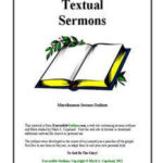 Textual Sermons Outlines