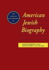 The Concise Dictionary of American Jewish Biography PDF Free Download