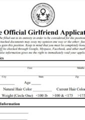The Official Girlfriend Application PDF Free Download