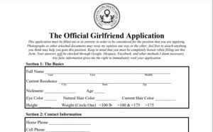 the official girlfriend application
