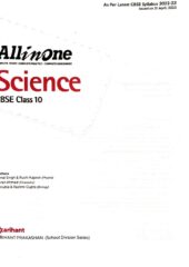 All in one Science CBSC Class 10 PDF Free Download