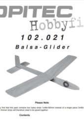 Balsa Glider Plans PDF Free Download
