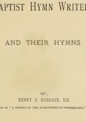 Baptist Hymn Writers and Their Hymns PDF Free Download