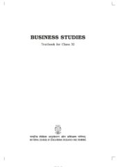 Business Studies Textbook for Class XI PDF Free Download