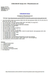 CCNA 200-301 Dumps V9.0 PDF Free Download