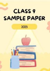 Class 9 Sample Paper 2023 PDF Hindi Free Download