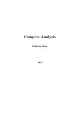 Complex Analysis PDF Free Download