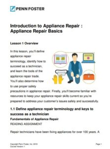 Introduction to Appliance - Repair Appliance Repair Basics