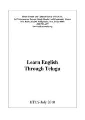 Learn English Through Telugu PDF Free Download