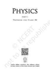 Physics Part 1 Text Book For Class 11 PDF Free Download