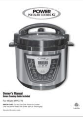 Power Pressure Cooker-XL PDF Free Download