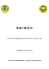 Idare Hukuku PDF Turkish Free Download