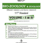 Bio-Zoology & Zoology (Vol.I & II) 11th Standard