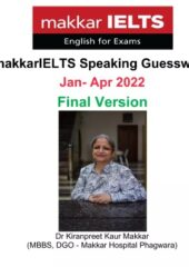 Makkar IELTS Speaking PDF Free Download