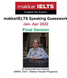 Makkar IELTS Speaking
