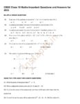 Most Important Questions for Class 10 Maths Board Exam 2023 1 pdf
